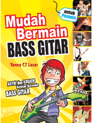 Sampul buku Mudah Bermain Bass G...